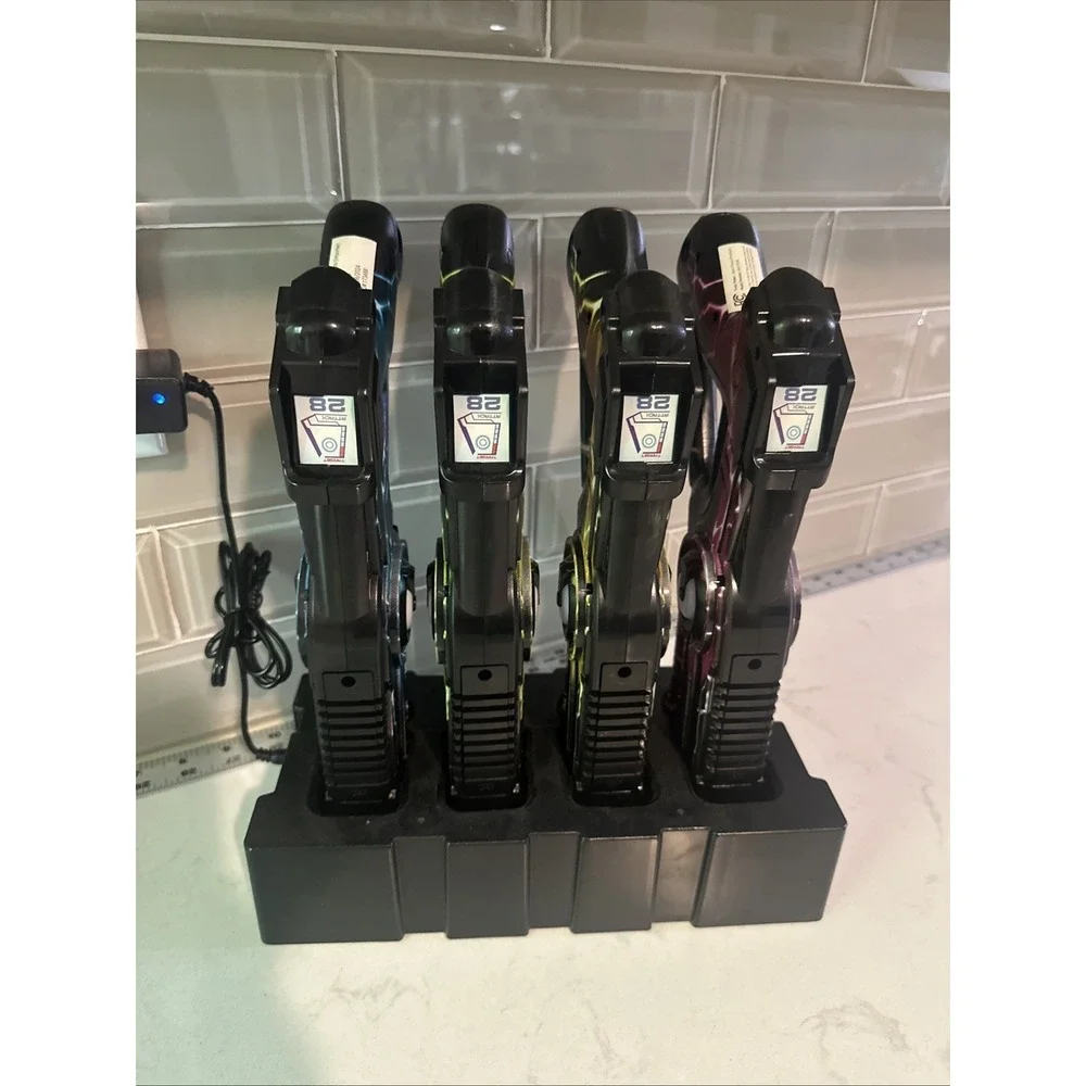 BCP Rechargeable Laser Tag Set 2-4 Players  4 Blasters Charging Dock